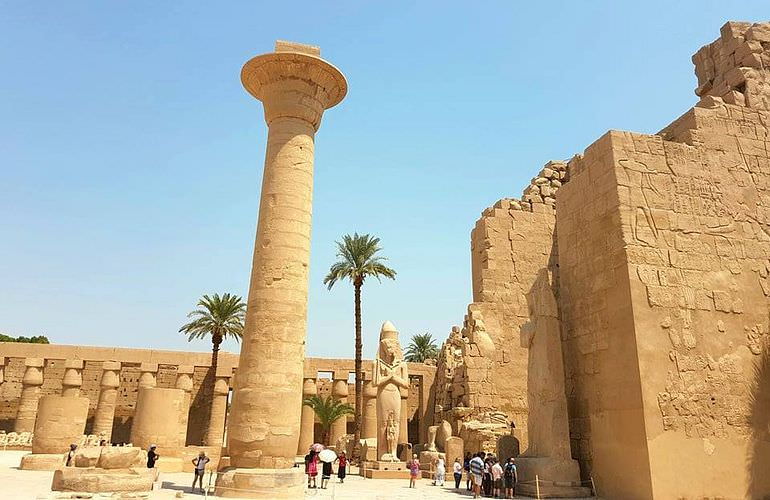 Tagesausflug von El Gouna nach Luxor mit eigenem Guide 