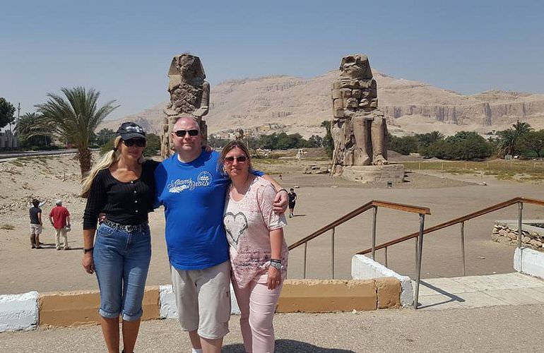 Tagesausflug von El Gouna nach Luxor mit eigenem Guide 