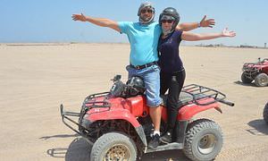 Private Quad Tour für Familien mit Kindern ab El Gouna