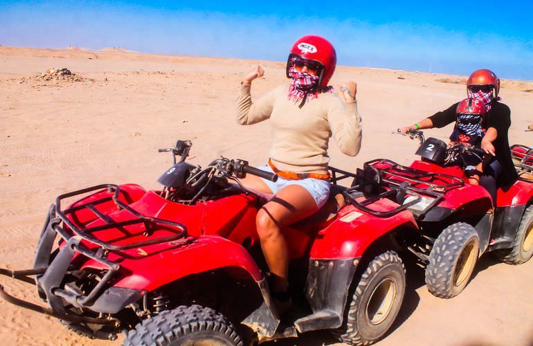 Private Quad Tour für Familien mit Kindern in El Gouna