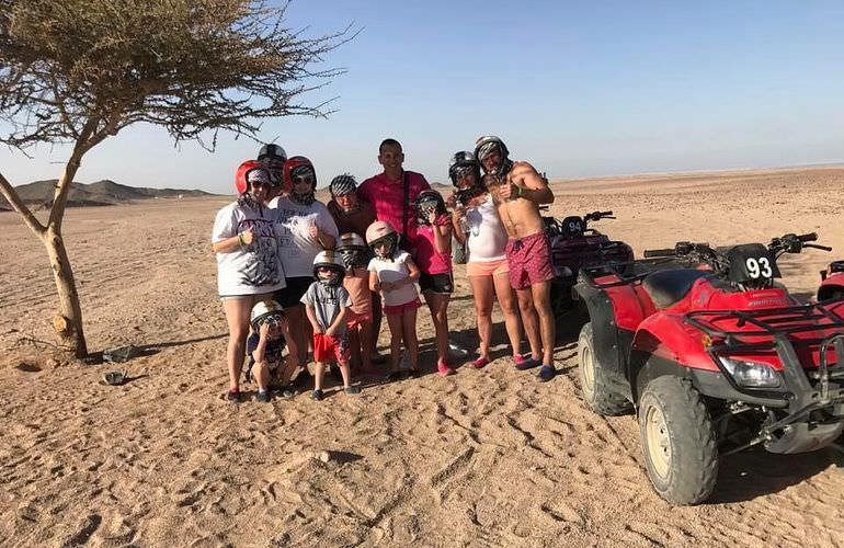 Private Quad Tour für Familien mit Kindern in El Gouna