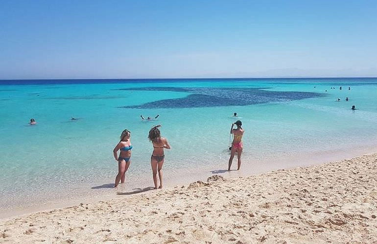 Insel Ausflug mit Schnorcheln ab El Gouna - Karibik Feeling pur