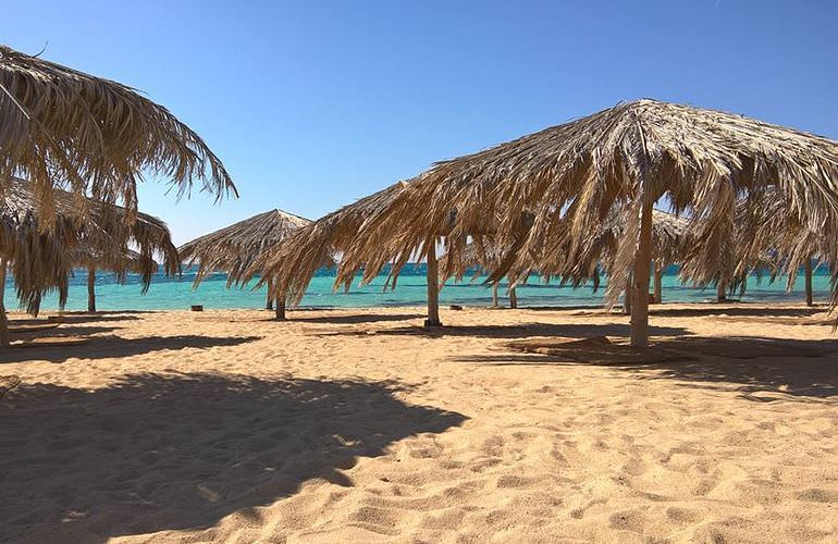 Ausflug von El Gouna zur Paradies Insel mit dem Boot 