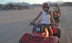 Quad Fahren El Gouna: Privat, sportlich oder langsam - Abenteuer Wüste wie Sie es wünschen