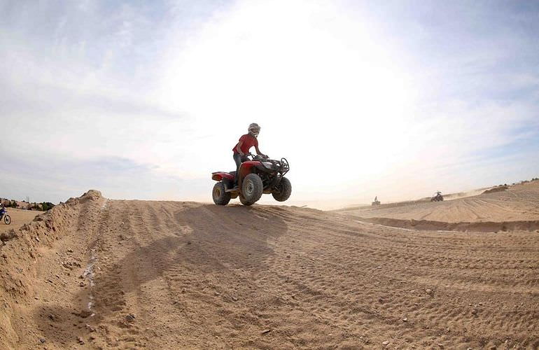 Quad Fahren El Gouna: Privat, sportlich oder langsam - Abenteuer Wüste wie Sie es wünschen