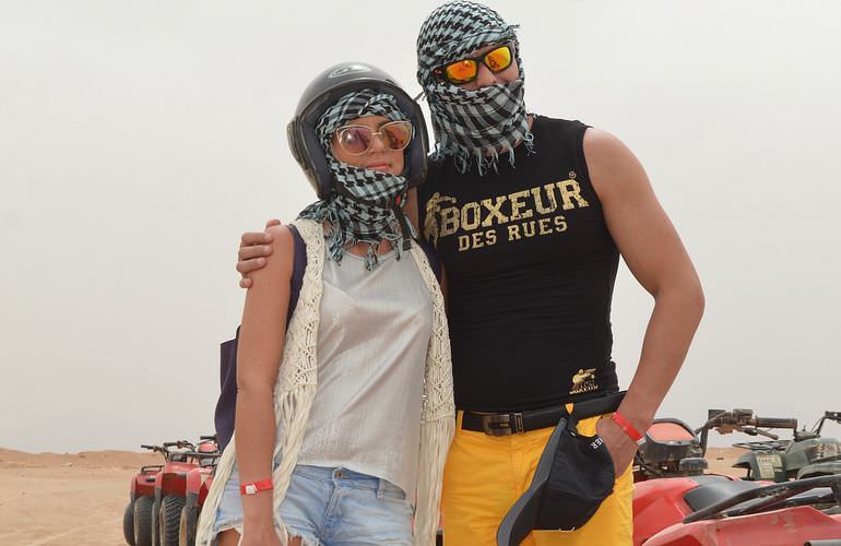 Quad Fahren El Gouna: Privat, sportlich oder langsam - Abenteuer Wüste wie Sie es wünschen