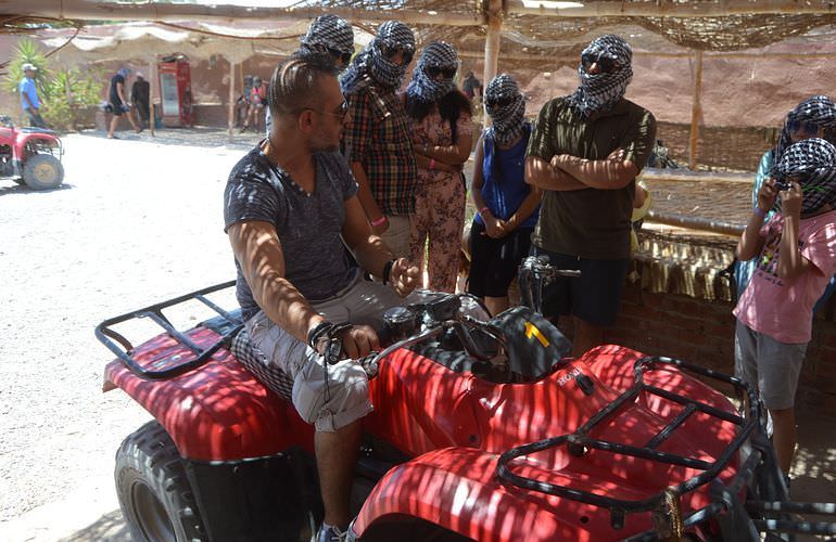 Quad-Tour am Nachmittag durch die Wüste von El Gouna 