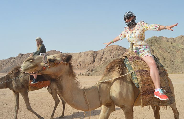 Quad-Tour am Nachmittag durch die Wüste von El Gouna 