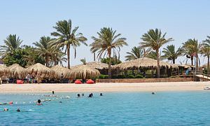 Schnorchelausflug zur Sharm El Naga Bucht von El Gouna aus